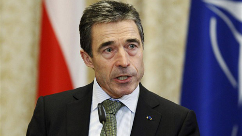 Tổng thư ký NATO Anders Fogh Rasmussen.